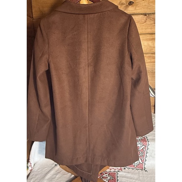 BB Dakota Fringe Jacket Woman's SZ M Brown‎ Western Faux Suede Rodeo - Picture 5 of 14